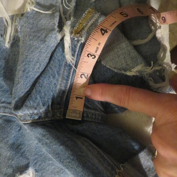 American Eagle Factory Destroyed Shorts 14 NWT - Picture 7 of 8